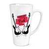 Lang Live Rock 'n' Roll Electric Guitar 17 oz Large Latte Mug view 1