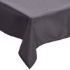 LOVELY CASA n214689011 Nelson Polyester Tablecloth, Anthracite, 180 x 180 cm view 1