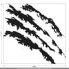 CLICKANDPRINT Claw Mark Sticker, 110 x 96.4 cm, Black Reflective view 2