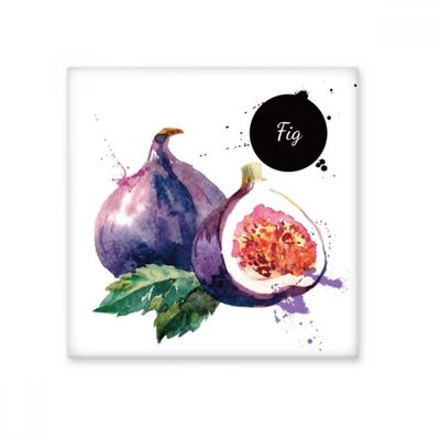 Fig Fruit Tasty Healthy Watercolor Ceramic Bisque Tiles Bathroom Decor Kitchen Ceramic Wall Tiles, sku00375828f23587-M