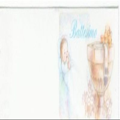 Vinciprova Le Gemme di Venezia 80 Baptism Favor Tags for Boys, Custom Printed in Various Colors