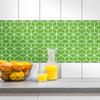 Wandkings Tile Stickers, Set of 4 – White Cubes, 5 x 5 cm, Green view 4