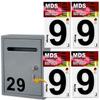 MDS Brand Design 10cm Number Stickers view 1
