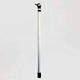 Bloc Blinds Telescopic Pole for Skylights and Blinds, Aluminum, Red, 115 x 3 x 3 cm