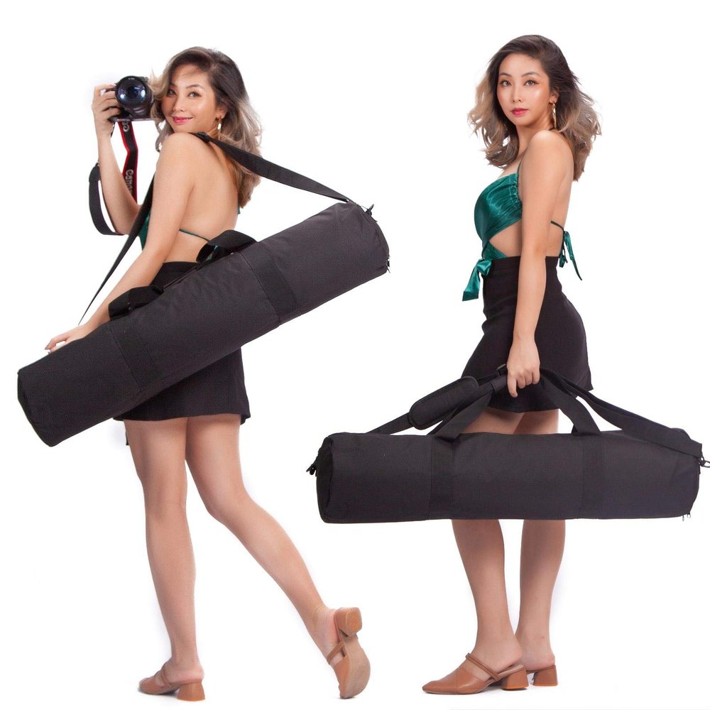 BOLLUMA Tripod Bag for Photo/Video Studio Kits, Black, 90 cm, 1680D Oxford