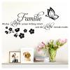 Grandora W5448 Wall Decal “Family Is Where Life Begins,” Light Blue, 111 x 58 cm view 1