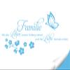 Grandora W5448 Wall Decal “Family Is Where Life Begins,” Light Blue, 111 x 58 cm view 2