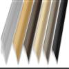NALine Height Transition Profile 45 x 1180 mm, Stainless Steel Look, Self-Adhesive view 3