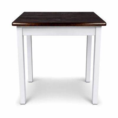 Magnetic Solid Pine Dining Table, Various Sizes (50 x 80 cm, Walnut)