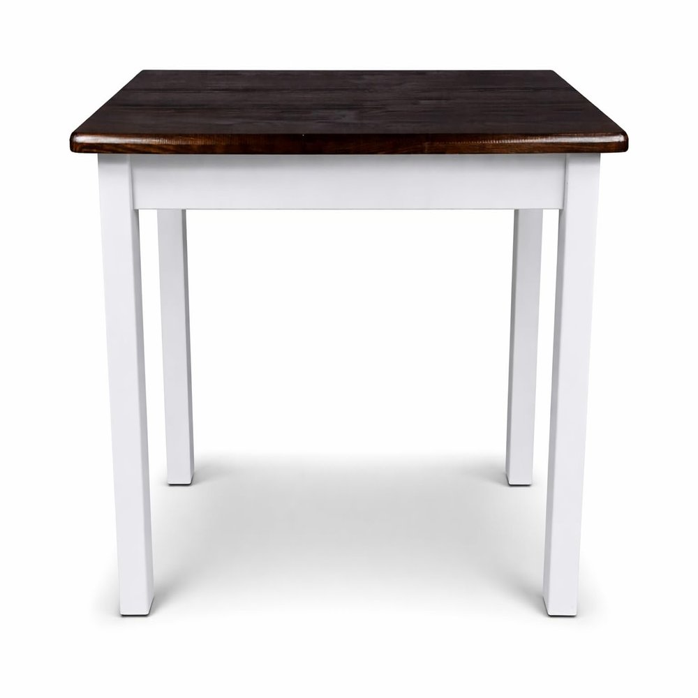 Magnetic Solid Pine Dining Table, Various Sizes (50 x 80 cm, Walnut)
