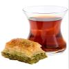 Topkapi Ajda Large Turkish Tea Glasses, Approx. 165 cc, Set of 6 view 1