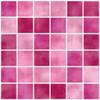 Medianlux Tile Stickers, Mosaic Imitation, Pink, 12 Pieces, 25 x 25 cm view 2