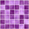 Medianlux Purple Mosaic Tile Stickers, 8 Pieces, 10 x 10 cm view 2