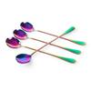 Long-Handled Iced Tea Cocktail Spoons, Stainless Steel, 4-Piece Set view 1