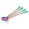 Long-Handled Iced Tea Cocktail Spoons, Stainless Steel, 4-Piece Set view 3