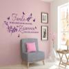 Grandora W5453 Family Wall Tattoo "We May Not Have Everything We Want" Dark Gray, Living Room/Hallway, 85 x 35 cm (W x H) view 3
