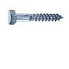 DIN 571 Hex-Head Wood Screws, Zinc-Plated Steel, Partial Thread, M12 x 50 mm, 100 pcs. view 1