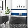 Wandkings Tile Stickers – Night Blue Glossy, 3 x 19.9 cm, 50-Pack view 3