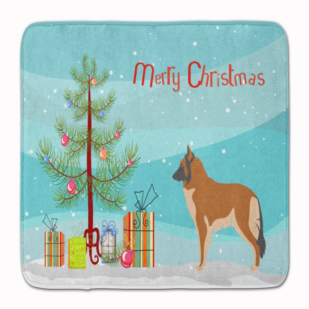 Caroline's Treasures Belgian Tervuren Christmas Floor Mat, Multicolor, 19 x 27 in