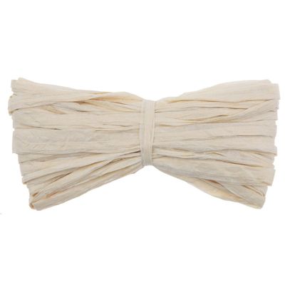 PARTY DISCOUNT NEW Raffia Cord, 4 mm, 10 m, Ivory
