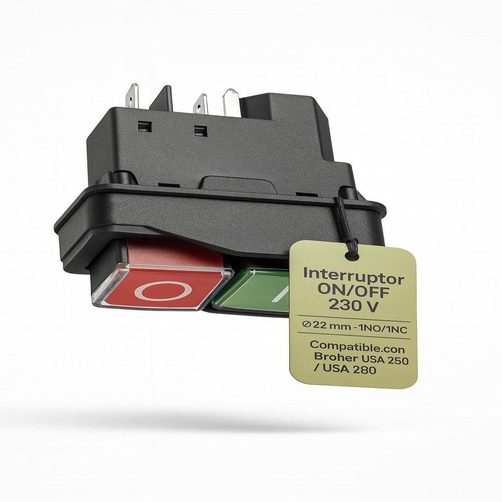 Gastronorm ON/OFF switch for Braher 320/96, CP14001