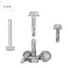 Hex-Head Self-Drilling Screws 6.3 x 45 mm DIN 7504 Form K, A2 Stainless Steel, 100 Pack view 4
