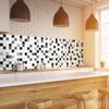 Wandkings Tile Stickers - Choose a Color & Size - Glossy Dark Blue - 5 x 5 cm - 100 Pieces view 4