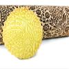 KASHMIR Paisley Pattern Rolling Pin for Homemade Pastries and Ceramics view 1