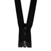 YKK 1-Way Separating Zipper, Black, 240 cm, Plastic Coil view 1