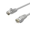 Kabelbude.eu Cat 7 RJ45 S/FTP PIMF Ethernet LAN Patch Cable, Halogen-Free, 7.5 m, Gray view 1