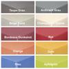 PEY Yellow Tablecloth Fabric by the Meter, Linen Texture, Lotus Effect, Washable, 130 x 220 cm view 3