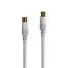 conecto HQ Antenna Cable, DVB-C/T/T2, 4K UHD, 1.5 m, White view 3
