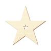 Plywood Cutout Star with Custom Inner Cutout, 5–40 cm view 2