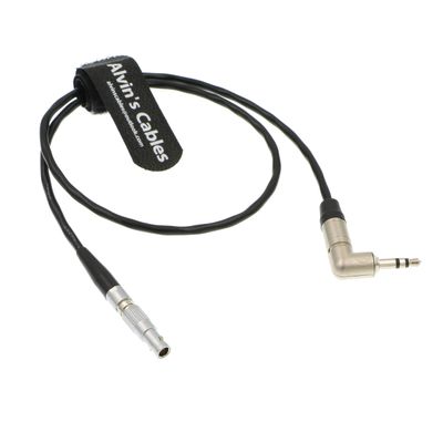 Alvin's Cables Easync Sync Timecode Cable for RED Epic, 4-Pin Plug to 3.5 mm TRS, 51 cm