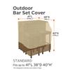 Classic Accessories Veranda Bar Set Cover, Waterproof, 104 cm view 3