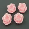 4 Pink Rose Cabochons, 18 mm view 1