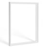 Bildershop-24 Lemgo Shadow Gap Frame for Stretched Canvases, 48 x 68 cm, Matte White view 1