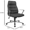 Topstar NC79R DC2 Chairman 70 Executive Chair, Anthracite view 2