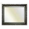 Neumann Baroque Picture Frame 10939, Ornate ARG Silver, Mirror, 40 x 50 cm view 1