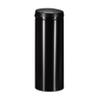 Relaxdays 50 L Sensor Trash Can, Automatic Lid, Steel, 80 cm High, Black view 1