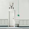 CLICKANDPRINT Small Spider Wall Sticker, 60 x 12.5 cm, Green view 2