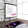 Silent Monsters XXL Mouse Pad 900 x 400 mm, Butterfly Purple view 2