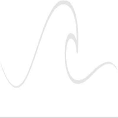 CLICKANDPRINT Wave Silhouette Sticker, 50 x 9.8 cm, Coarse Silver Frosted Glass Effect