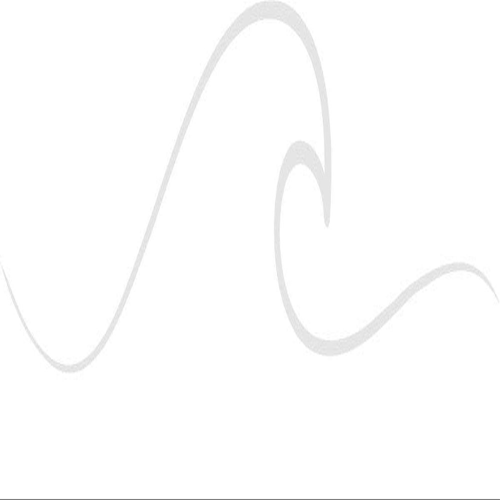 CLICKANDPRINT Wave Silhouette Sticker, 50 x 9.8 cm, Coarse Silver Frosted Glass Effect