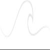 CLICKANDPRINT Wave Silhouette Sticker, 50 x 9.8 cm, Coarse Silver Frosted Glass Effect view 1