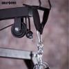 GORILLA SPORTS Anchor Straps 2-Piece Set, Nylon, Carabiners, Up to 400 kg view 3