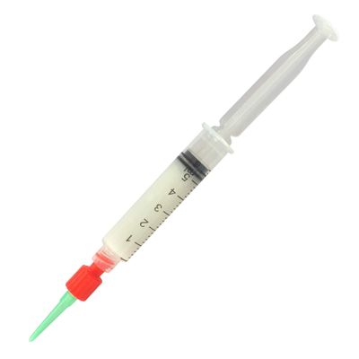No-Clean Tacky Flux (High-Performance Soldering Paste), 10 ml Syringe, EO-TF-001