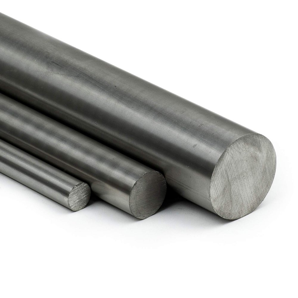 Stainless Steel Round Bar VA V2A 1.4301 Bright h9, 24 mm, L: 175 mm Cut Length