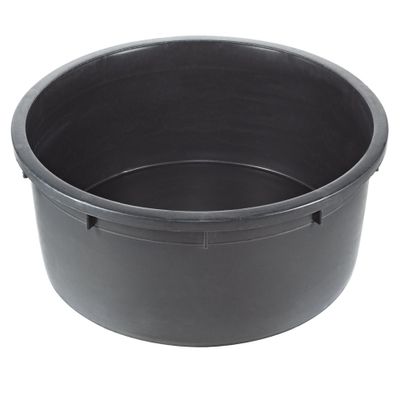 Dehner Mini Garden Pond Basin, 150 L, 88 cm, 32 cm high, polyethylene, black