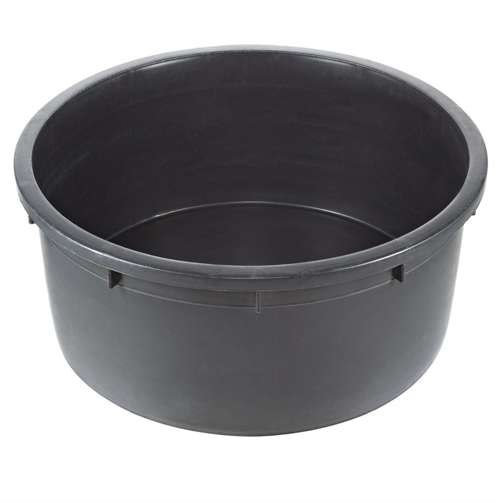 Dehner Mini Garden Pond Basin, 150 L, 88 cm, 32 cm high, polyethylene, black